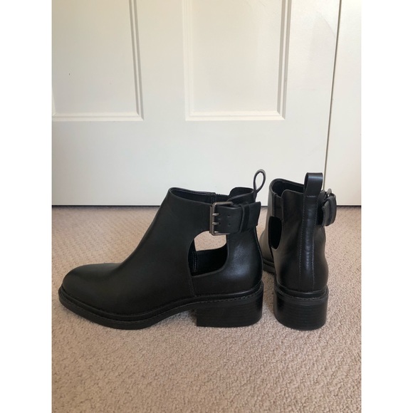 Zara Cutout Booties - Picture 1 of 4